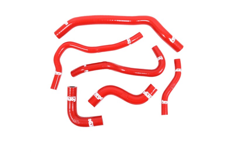 Forge Motorsport Kompletteringssats kylarslangar till Honda Civic Typ R , Röd