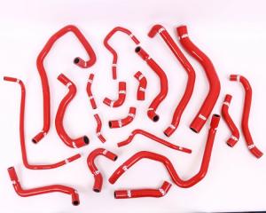 Silikon Kylarslangar till VW Golf Mk7 GTi 2.0 , Röd