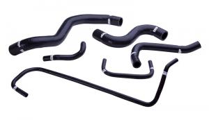 Silikon Kylarslangar för Nissan GTR R35, Svart