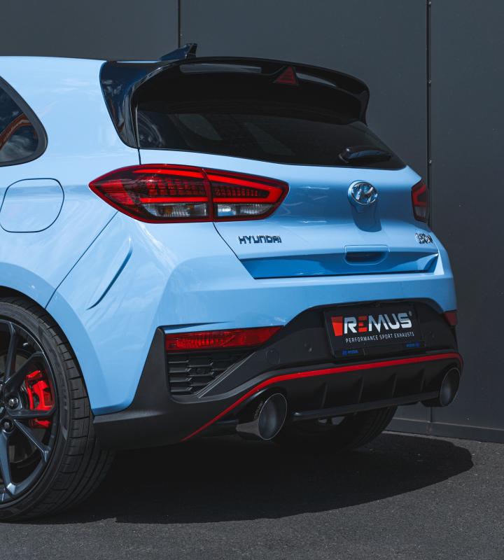 GPF-back-system for Hyundai i30N Performance (with tail pipes), incl. EC homologation