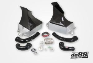 Porsche 991 Turbo 2013- Intercooler kit för OEM Y-Rör