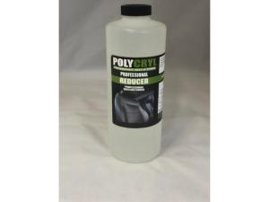 Reducer är en förtunning som tunnar utan att försvaga molekylkedjan i färgen. Blandas > 15%.