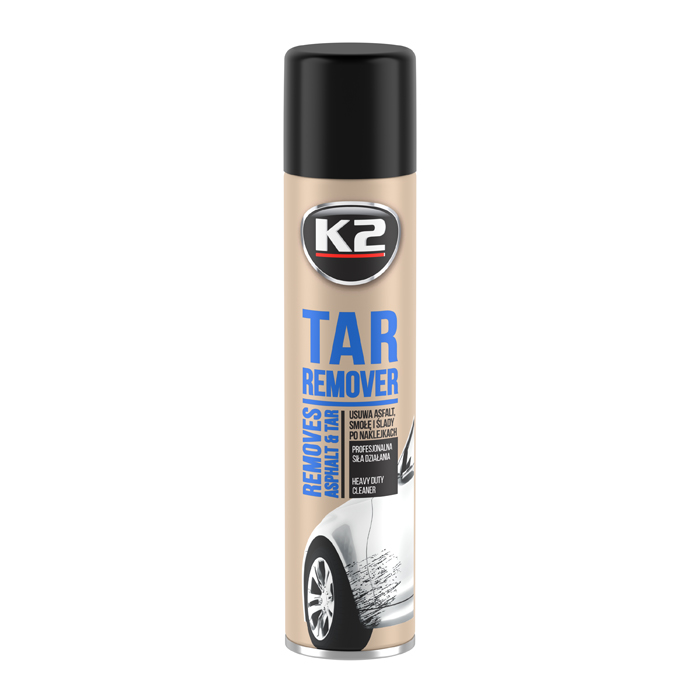 K2 Tjärborttagare 300ml – Effektiv rengöring av asfalt, tjära och klisterrester - 12-Pack