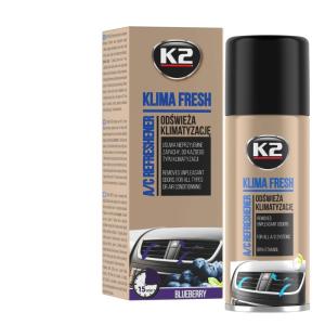 K2 Klimatanläggning rengörning / Luftfräschare blåbär doft - 150ml