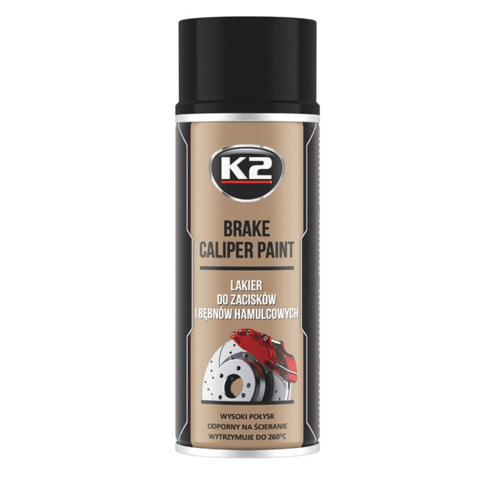 BROMSOKSFÄRG SPRAY 400ML - BLANK SVART
