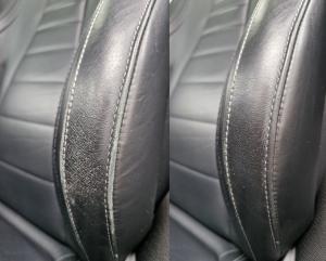 Färgat läderbalsam / läderolja. Perfekt för att minska repor och bättra på slitna områden!