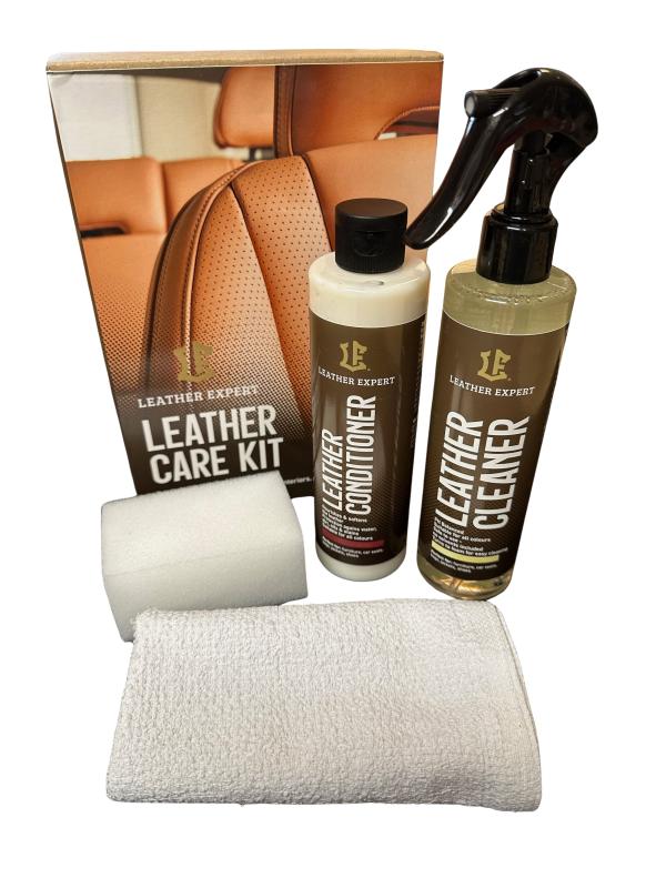 Lädervårdskit för bilinredning Leather Expert - 2 x 250 ml