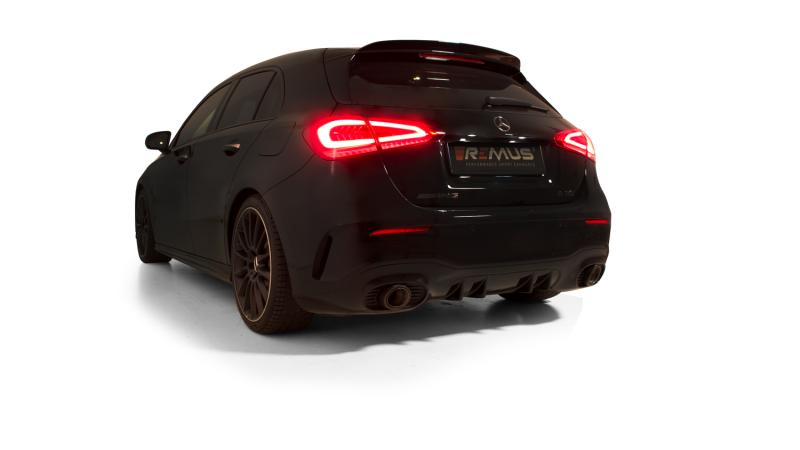 Axle-back-system: Sport exhaust, with 1 integrated valve, incl. EC type approval