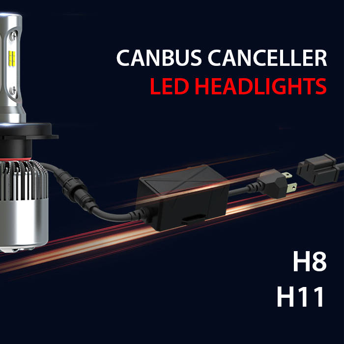 Motstånd för Canbus för montering i dimljus, AngelEys H8 H10 H11