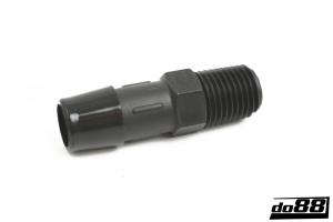 Rak koppling 13mm 1/4tum-18 NPT