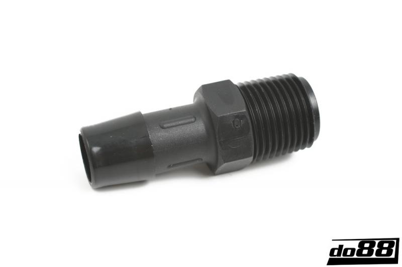 Rak koppling 13mm 3/8tum-18 NPT