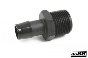 Rak koppling 16mm 3/4tum-14 NPT