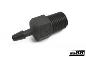 Rak koppling 3mm 1/8tum-28 BSP