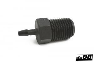 Rak koppling 3mm 1/4tum-18 NPT