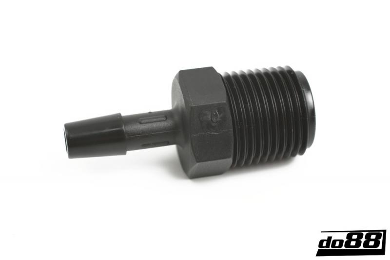 Rak koppling 6mm 3/8tum-18 NPT