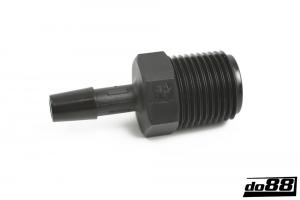 Rak koppling 6mm 3/8tum-18 NPT