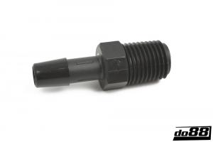 Rak koppling 8mm 1/4tum-18 NPT