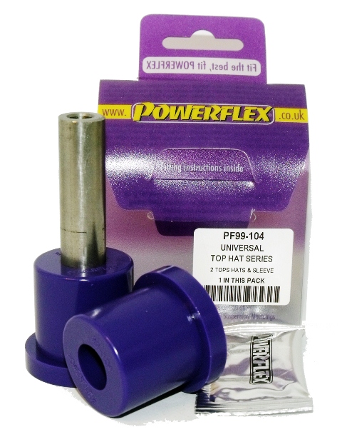 Universal Bushes Top Hat Bushes 100 serie topplagringar-Hat bussning PF99-104