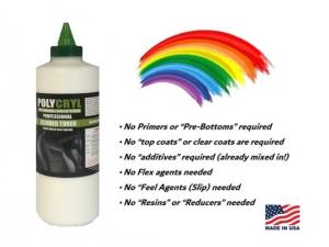 Viper PolyCryl färdigblandad läderfärg, vinylfärg & plastfärg.