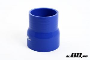 Silikonslang Blå 2,75 - 3,125tum (70-80mm)