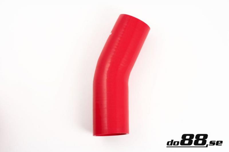 Silikonslang Röd 25 grader 3tum (76mm)