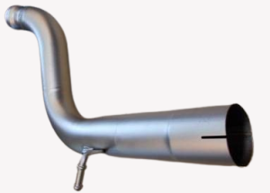 connection tube for mounting of the sport exhaust