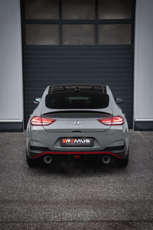 GPF-back-system L/R, Sport Exhaust Hyundai i30 Fastback N Performance, incl. (EC-) approval