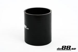 Silikonslang Svart Koppling 3,125tum (80mm)