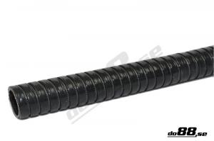 Silikonslang Svart Flexibel 1,375tum (35mm)
