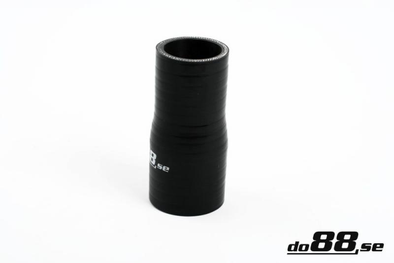Silikonslang Svart 1,125 - 1,375tum (28-35mm)