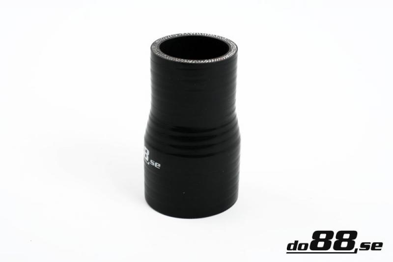 Silikonslang Svart 1,625 - 2tum (41-51mm)