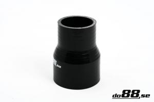Silikonslang Svart 2 - 2,25tum (51-57mm)