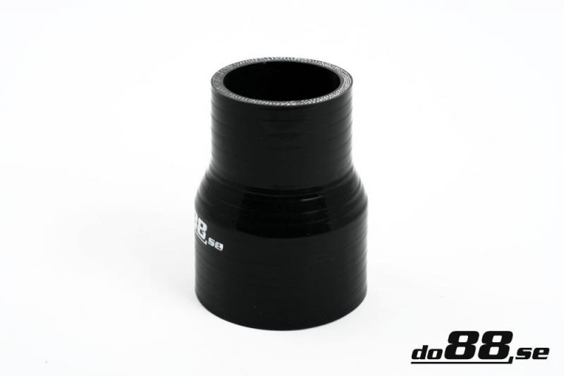Silikonslang Svart 2,125 - 3tum (54-76mm)