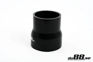 Silikonslang Svart 2,75 - 3,125tum (70-80mm)