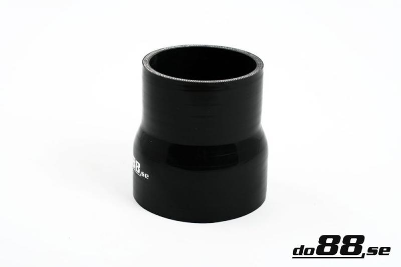 Silikonslang Svart 2,75 - 3,5tum (70-89mm)