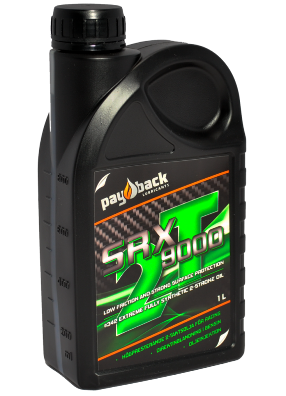 2-Takts Racingolja SRX 9000 1 Liter Flaska - Pay Back