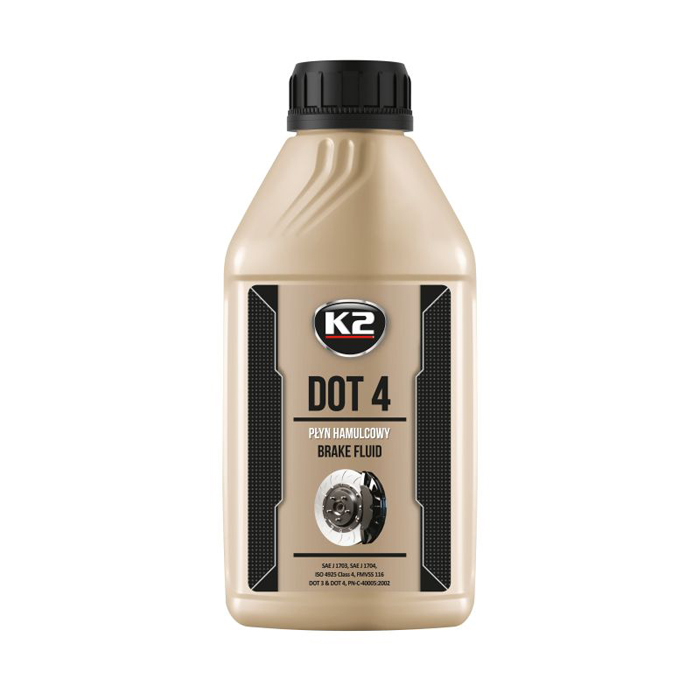 K2 Bromsvätska DOT4  - 500ml