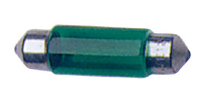 GLÖDLAMPA GRÖN T11X35 5W