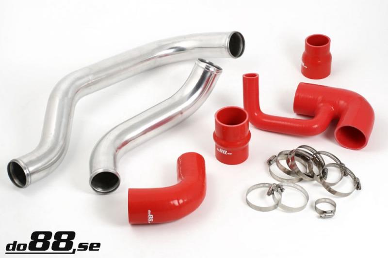 Volvo 850/SVC70 Turbo Tryckrör ,röda slangar ,standard spjällhus