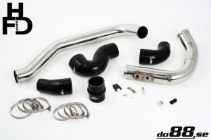 Volvo SVC70 Turbo Tryckrör ,svarta slangar