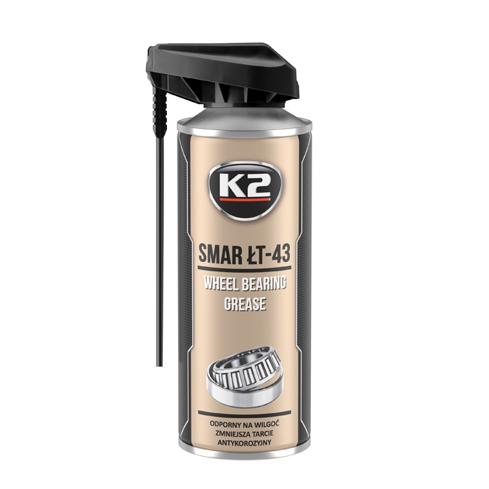 K2 Hjullagerfett LT-43 Litium spray - 400ml