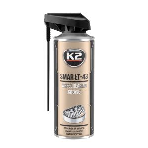 K2 Hjullagerfett LT-43 Litium spray - 400ml