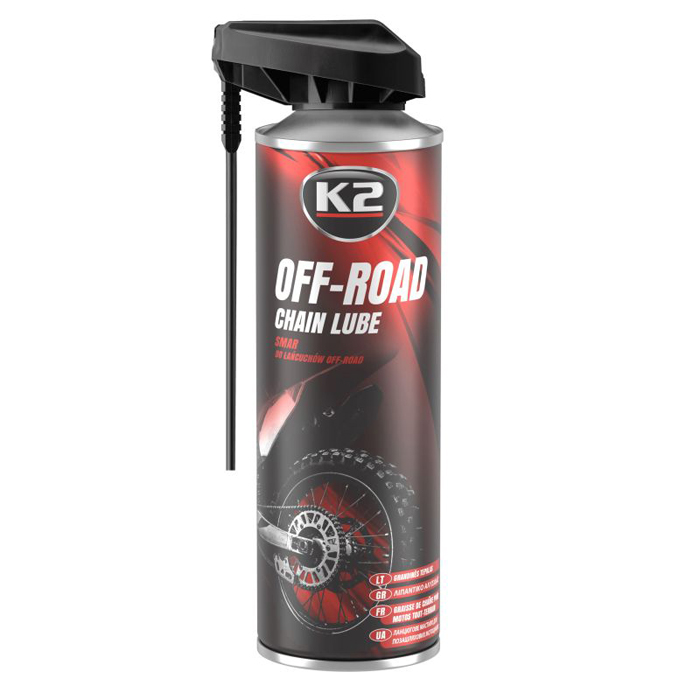 K2 Chain Lube Kedjesmörjning ”kedja motorcykel / cykel / gokart” - 500ml
