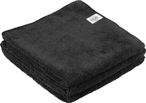 Chemical Guys Workhorse Professional Grade Microfiber Towel Black 3 Pack, MIC35303