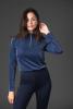 Equipage Shimmer Långärmad Ridtröja Navy