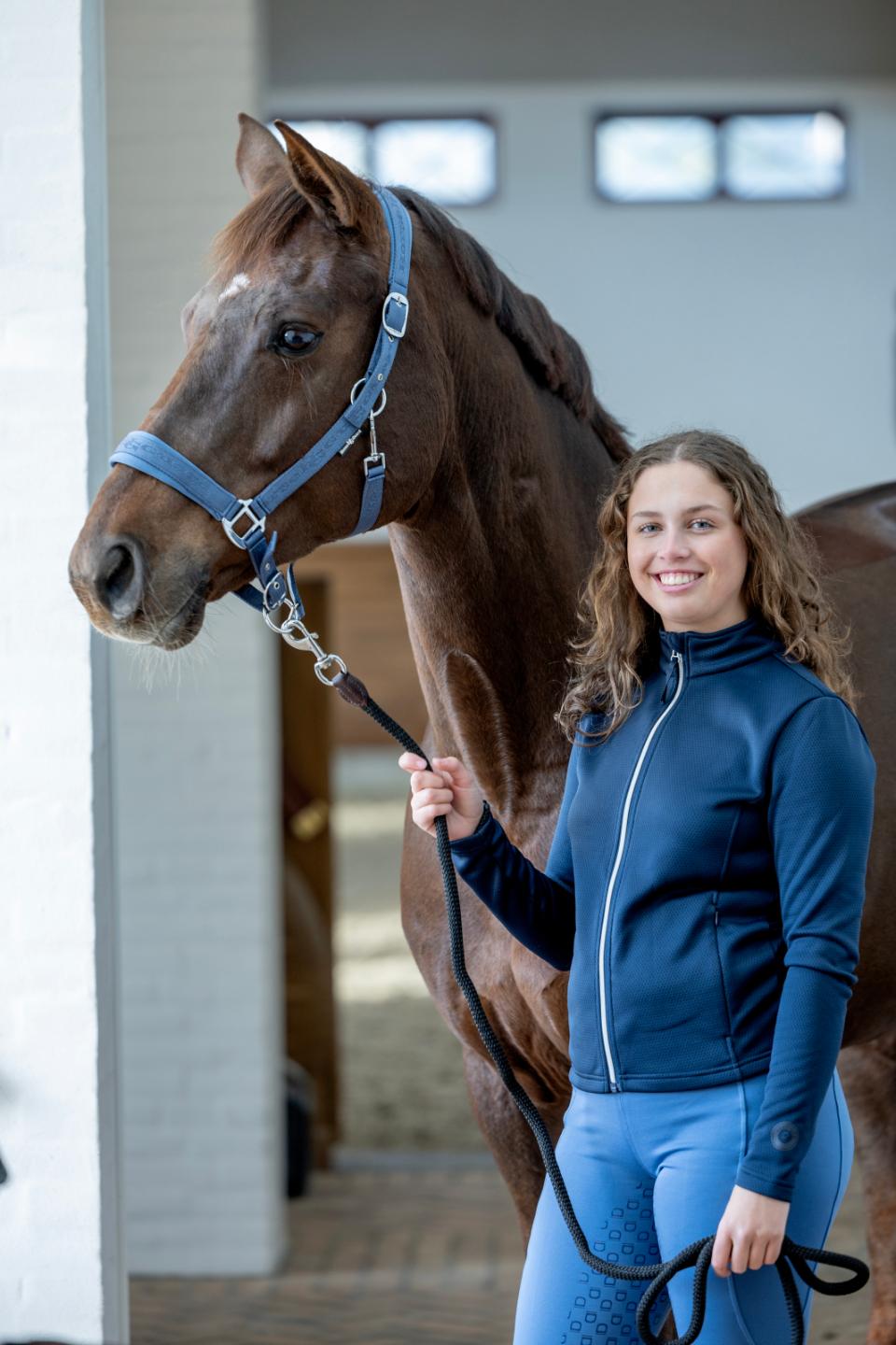 Equipage Vanabe Zip Tröja Navy