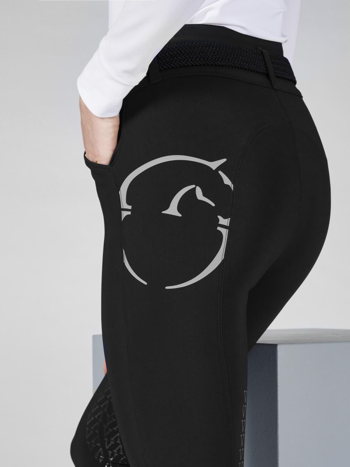 Vestrum Molveno Breeches/Ridbyxor Kneegrip Black/Grey