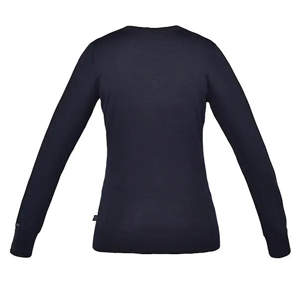 Kingsland Classic Ladies Knitted V-neck Navy
