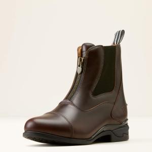 Ariat Devon Axis Zip Paddock Waxed Chocolate