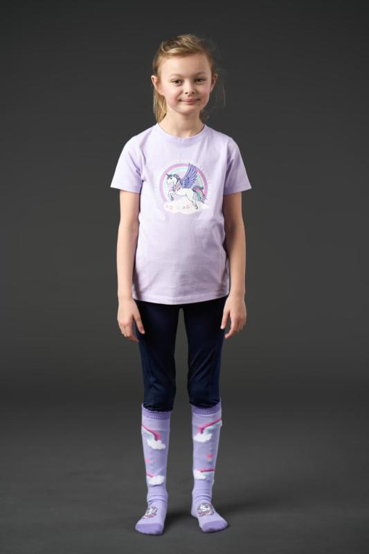 Equipage Anna T-shirt Junior Lavender